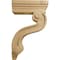 Ekena Millwork 3 7/8"W x 8"D x 13"H Los Angeles Hollow Back Corbel, Cherry COR03X08X13HACH - alternate 4